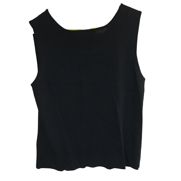 GIORGIO FIORLINE PLUS COLLECTION BLACK TANK TOP WOMENS 14W/16W - Picture 2 of 4